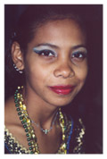 Nicaraguan girl wearing Folkloric attire in Toronto