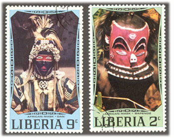 M&aacute;scaras Africanas - Liberia